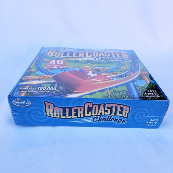 ThinkFun Roller Coaster Challenge STEM Toy and Building Game NEW - Picture 2 of 4